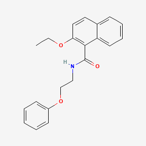 2-ethoxy-N-(2-phenoxyethyl)-1-naphthamide