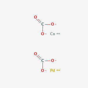 molecular formula C2CaO6Pd B2505370 钯-碳酸钙 CAS No. 1257650-74-0