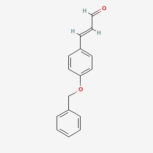 molecular formula C16H14O2 B2505385 4-(Benzyloxy)cinnamaldehyde CAS No. 84184-53-2