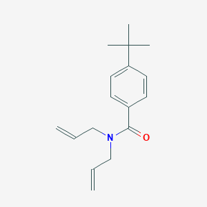 molecular formula C17H23NO B250542 N,N-diallyl-4-tert-butylbenzamide 