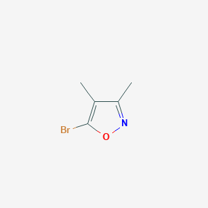 molecular formula C5H6BrNO B2505482 5-溴-3,4-二甲基-1,2-噁唑 CAS No. 89322-53-2