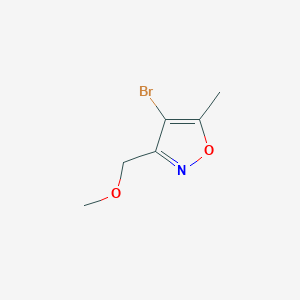 4-Bromo-3-methoxymethyl-5-methylisoxazole