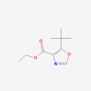 Ethyl 5-tert-butyl-1,3-oxazole-4-carboxylate