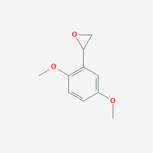 molecular formula C10H12O3 B2505552 2-(2,5-二甲氧基苯基)环氧乙烷 CAS No. 83436-65-1
