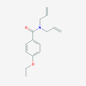 molecular formula C15H19NO2 B250557 N,N-diallyl-4-ethoxybenzamide 