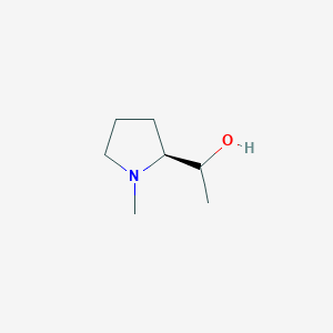 molecular formula C7H15NO B2505603 1-((S)-1-Methylpyrrolidin-2-yl)ethanol CAS No. 228857-49-6
