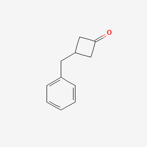 molecular formula C11H12O B2505609 3-Benzylcyclobutanone CAS No. 55262-02-7