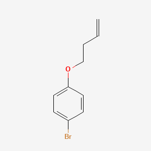 molecular formula C10H11BrO B2505631 1-Bromo-4-(but-3-en-1-yloxy)benzene CAS No. 588698-26-4