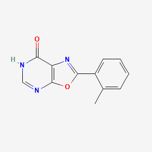 2-(2-methylphenyl)[1,3]oxazolo[5,4-d]pyrimidin-7(6H)-one