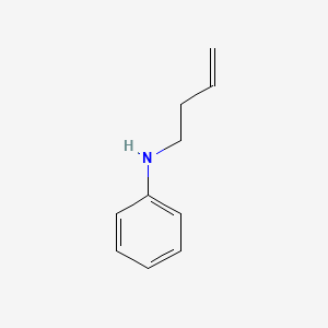 molecular formula C10H13N B2505737 Benzenamine, N-3-butenyl- CAS No. 29369-71-9