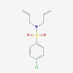 molecular formula C12H14ClNO2S B250575 N,N-diallyl-4-chlorobenzenesulfonamide 