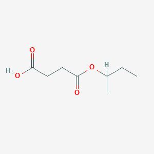 molecular formula C8H14O4 B2505766 4-(sec-Butoxy)-4-oxobutanoic acid CAS No. 100405-37-6