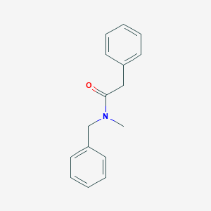 molecular formula C16H17NO B250582 N-benzyl-N-methyl-2-phenylacetamide 