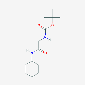N-(2-Boc-aminoacetyl)cyclohexylamine