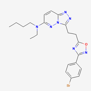 N-cyclopentyl-2-{4-[(methylsulfonyl)amino]phenoxy}nicotinamide