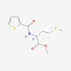 l-Methionine, N-(2-thienylcarbonyl)-, methyl ester