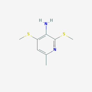 6-Methyl-2,4-bis-methylsulfanylpyridin-3-ylamine