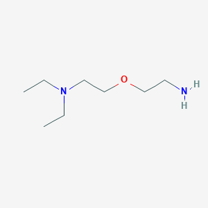 molecular formula C8H20N2O B2505909 [2-(2-氨基乙氧基)乙基]二乙胺 CAS No. 136089-19-5