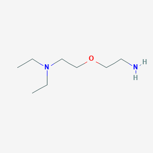 B2505909 [2-(2-Aminoethoxy)ethyl]diethylamine CAS No. 136089-19-5