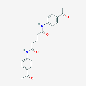 N,N'-bis(4-acetylphenyl)pentanediamide