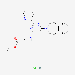 molecular formula C24H28ClN5O2 B2506083 GSK-J4 hydrochloride CAS No. 1373423-53-0; 1797983-09-5