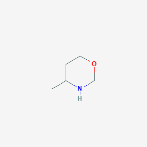 molecular formula C5H11NO B2506162 4-Methyl-1,3-oxazinane CAS No. 267419-10-3
