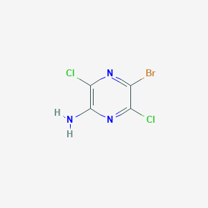 5-Bromo-3,6-dichloropyrazin-2-amine