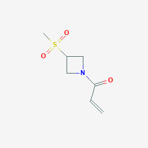 1-(3-Methylsulfonylazetidin-1-yl)prop-2-en-1-one