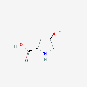 molecular formula C6H11NO3 B2506228 (2s,4r)-4-Methoxyproline CAS No. 75176-09-9