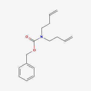 molecular formula C16H21NO2 B2506284 二丁-3-烯基氨基甲酸苄酯 CAS No. 1226779-54-9