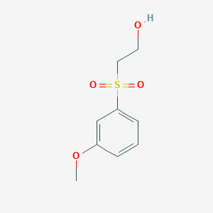 molecular formula C9H12O4S B2506303 3-Methoxyphenylsulfonylethanol CAS No. 688762-86-9