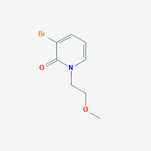 molecular formula C8H10BrNO2 B2506326 3-Bromo-1-(2-methoxyethyl)pyridin-2(1H)-one CAS No. 1595802-13-3
