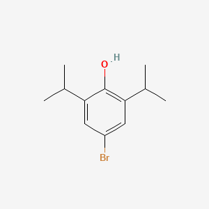 molecular formula C12H17BrO B2506331 4-Bromo-2,6-diisopropylphenol CAS No. 2432-03-3; 5122-82-7