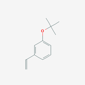 molecular formula C12H16O B025064 3-T-Butoxystyrene CAS No. 105612-79-1