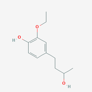 molecular formula C12H18O3 B2506430 2-乙氧基-4-(3-羟基丁基)苯酚 CAS No. 1283091-06-4