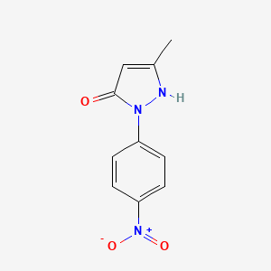 B2506513 3-methyl-1-(4-nitrophenyl)-1H-pyrazol-5-ol CAS No. 6402-09-1; 90946-69-3
