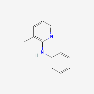 molecular formula C12H12N2 B2506563 3-Methyl-N-phenylpyridin-2-amine CAS No. 43191-22-6