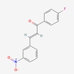 molecular formula C15H10FNO3 B2506566 3-Nitro-4'-fluorochalcone CAS No. 28081-18-7