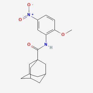 N-(2-methoxy-5-nitrophenyl)adamantane-1-carboxamide