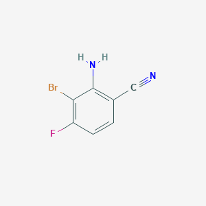 2-Amino-3-bromo-4-fluorobenzonitrile