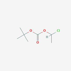 molecular formula C7H13ClO3 B2506839 碳酸，1-氯乙基1,1-二甲基乙酯 CAS No. 98015-51-1