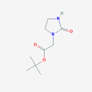 B2506853 Tert-butyl 2-(2-oxoimidazolidin-1-yl)acetate CAS No. 1030882-65-5