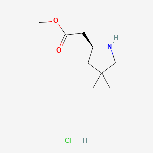 Methyl (S)-2-(5-azaspiro[2.4]heptan-6-yl)acetate hydrochloride