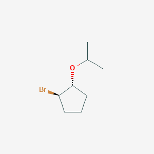 Rel-(1R,2R)-1-bromo-2-isopropoxycyclopentane
