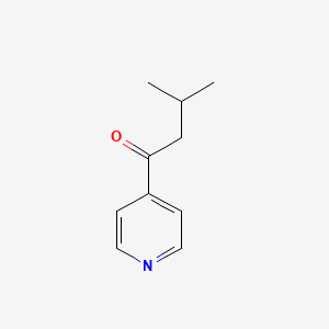 molecular formula C10H13NO B2506958 3-甲基-1-(吡啶-4-基)丁酮 CAS No. 79251-07-3
