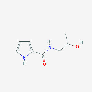 molecular formula C8H12N2O2 B2506964 N-(2-hydroxypropyl)-1H-pyrrole-2-carboxamide CAS No. 1153388-31-8