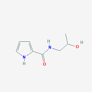 molecular formula C8H12N2O2 B2506964 N-(2-Hydroxypropyl)-1H-Pyrrol-2-carboxamid CAS No. 1153388-31-8