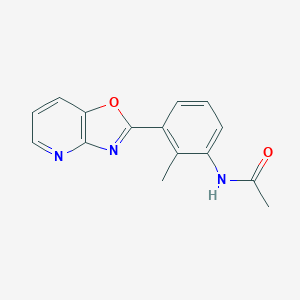N-(2-methyl-3-[1,3]oxazolo[4,5-b]pyridin-2-ylphenyl)acetamide