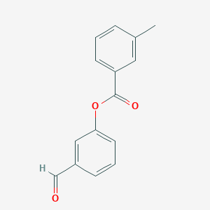 3-Formylphenyl 3-methylbenzoate