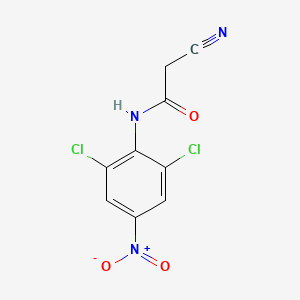 2-cyano-N-(2,6-dichloro-4-nitrophenyl)acetamide